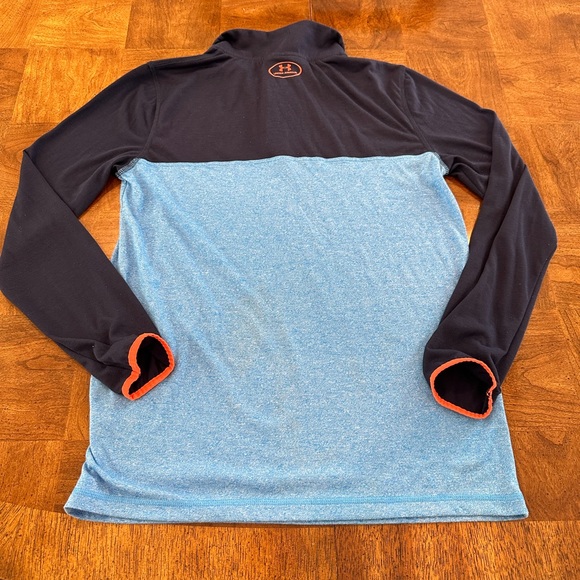 Blue and Orange Under Armour pull over - Picture 3 of 3